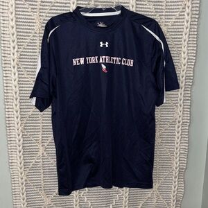 Under Armour Men's Dark Blue Athletic Tee